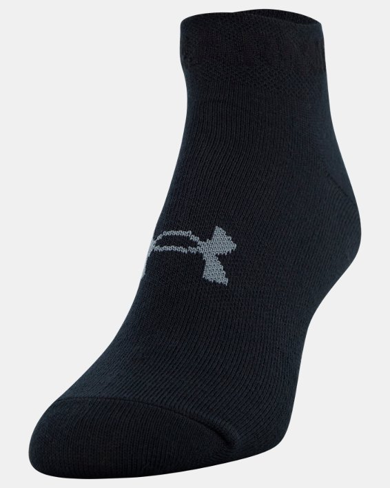 Women's UA Essential Low Cut Socks - 6-Pack, Gray, pdpMainDesktop image number 5